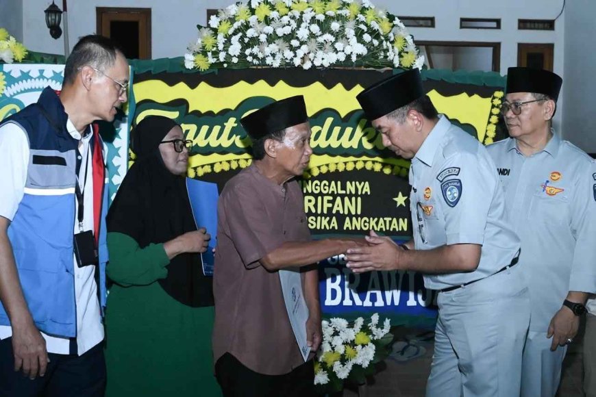 PT Jasa Raharja Serahkan Santunan Cepat untuk Ahli Waris Korban Tragedi Kereta Bekasi