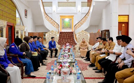 PMII Bengkalis Serahkan Kajian “Bengkalis Resilient 2026” ke Bupati Kasmarni, Dorong Transformasi Kebijakan dan Kemandirian Fiskal Daerah