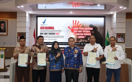 Lindungi Masa Depan Bangsa, BBPOM Pekanbaru Gandeng Puluhan Instansi Amankan Riau dari Bahaya Obat- Obat Tertentu 