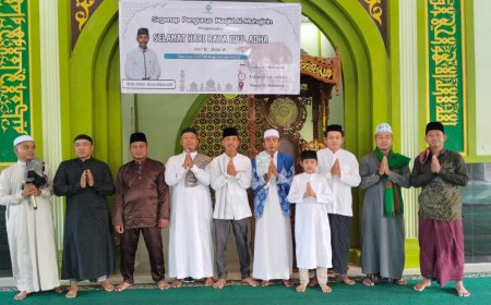 Idul Adha 1447H di Kampar: Sarwan Kelana Ajak Umat Perkuat Iman Lewat Kurban dan Kepedulian