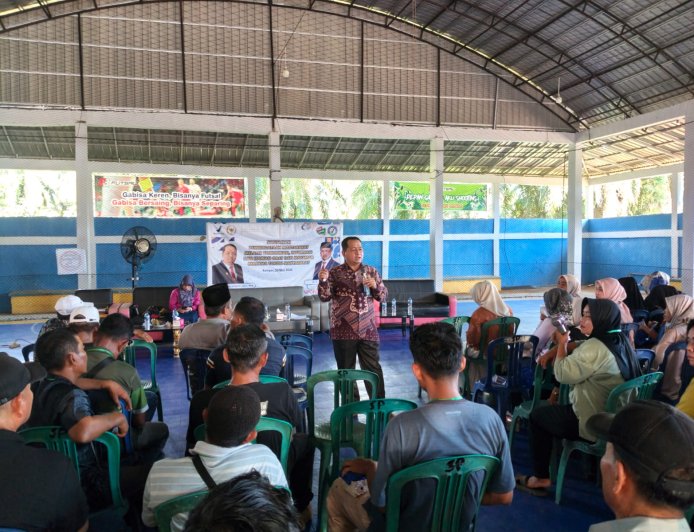 BBPOM Pekanbaru dan Komisi IX DPR RI Perkuat Edukasi Pangan Aman di Tapung Hulu