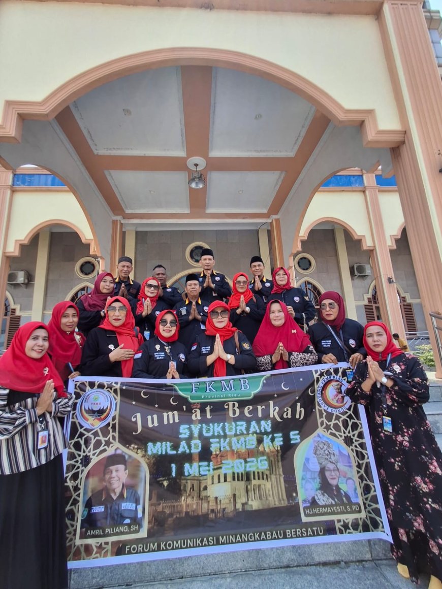 Milad ke-5 FKMB, DPW Riau Gelar Jumat Berkah Serentak Nasional, Ratusan Nasi Bungkus Dibagikan di Dua Masjid Pekanbaru
