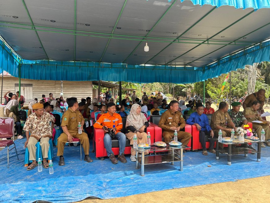 PLN Resmikan Program TJSL Penanaman Bibit Produktif dan Sarana Air Bersih di Talang Gedabu
