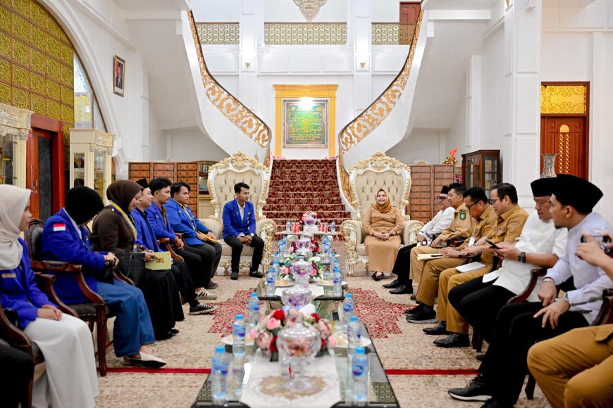 PMII Bengkalis Serahkan Kajian “Bengkalis Resilient 2026” ke Bupati Kasmarni, Dorong Transformasi Kebijakan dan Kemandirian Fiskal Daerah