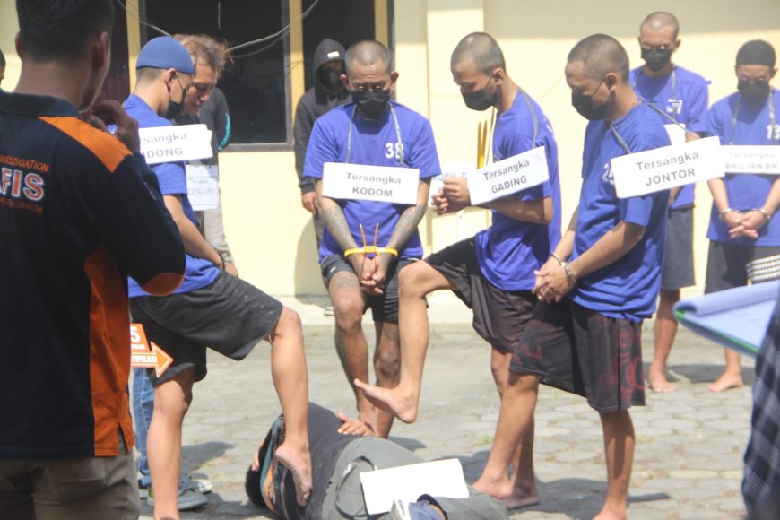 Rekonstruksi 40 Adegan Ungkap Kekerasan Terencana, Polisi Tegaskan Kasus Kematian Remaja Bantul Dikawal Sampai Tuntas
