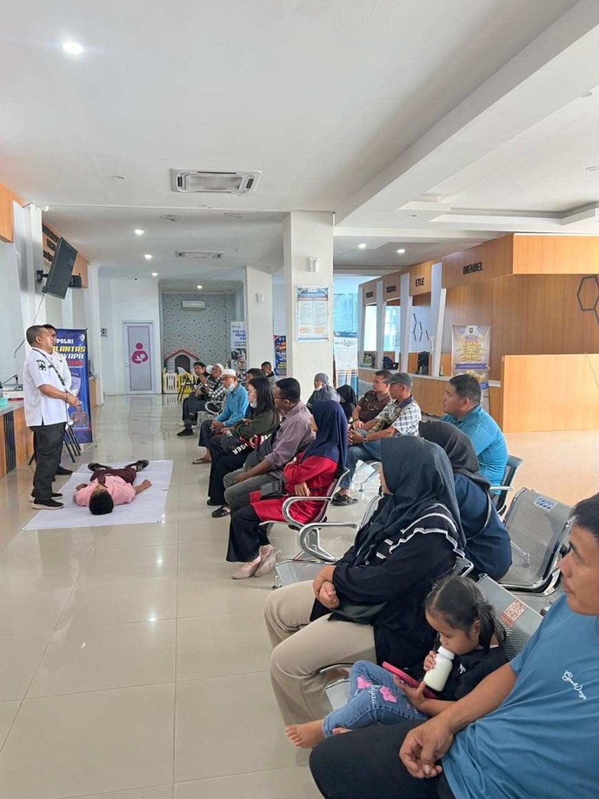 Adakan Kegiatan MUKL & PPGD, Jasa Raharja Cabang Dumai Berikan Manfaat Tambahan Bagi Masyarakat di Kantor Samsat Dumai