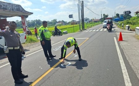 Mendadahului Di Tikungan, Pengendara Klx Tewas Terlibat Tabrakan Dengan Nmax Di Kalasan