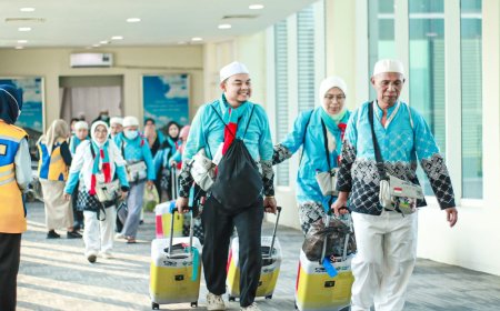 Dua Pertiga Jemaah Haji Indonesia Sudah Kembali ke Tanah Air, Proses Pemulangan Berjalan Lancar