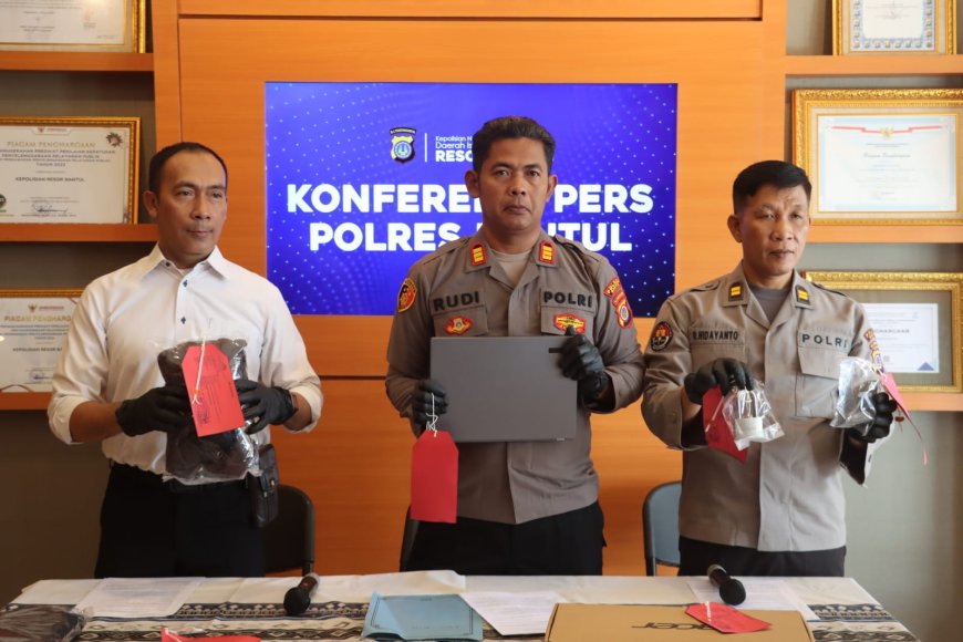 Bobol Ruang Guru SLB Tengah Malam, Dua Pemuda Bantul Dibekuk Polisi