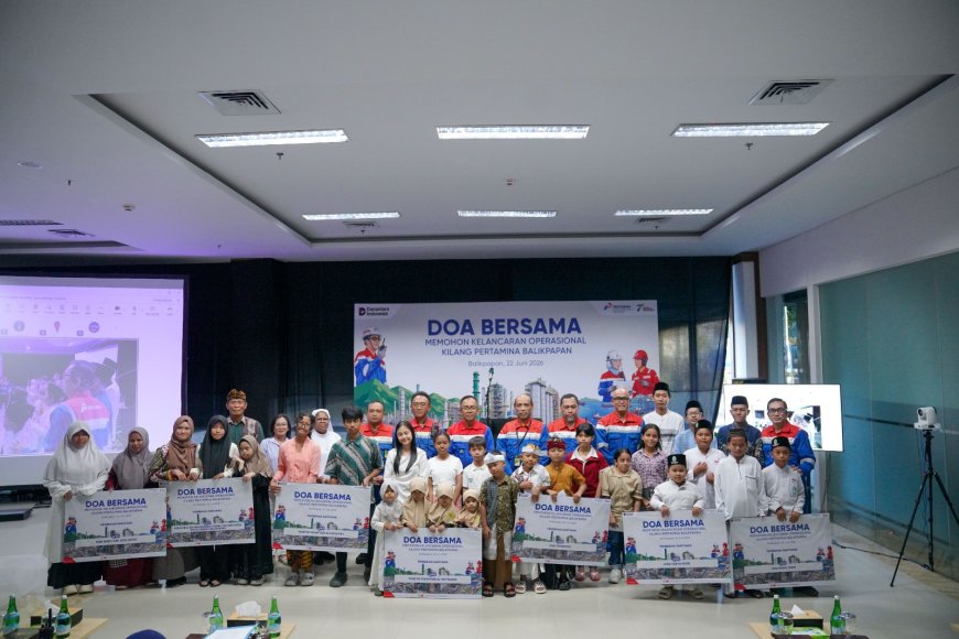Doa Lintas Agama dan Santunan Rp127 Juta, Pertamina Patra Niaga Perkuat Operasional Kilang Balikpapan dan Kepedulian Sosial