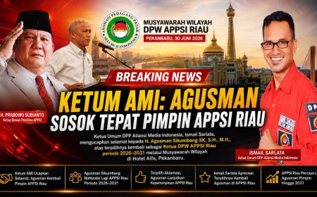 Terpilih Aklamasi, Agusman Lanjutkan Kepemimpinan APPSI Riau