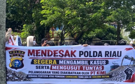 Ratusan Mahasiswa Desak Polda Riau Bongkar Dugaan Pelanggaran K3 di Balik Kecelakaan PT KIMI