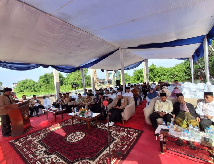 Peletakan Batu Pertama Musholla IKMI Riau, Sekaligus Open Donasi Pembangunan