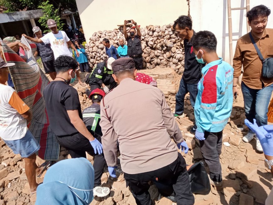 Pekerja Bangunan Tewas Tertimpa Tembok Roboh Saat Pembongkaran Rumah di Sleman
