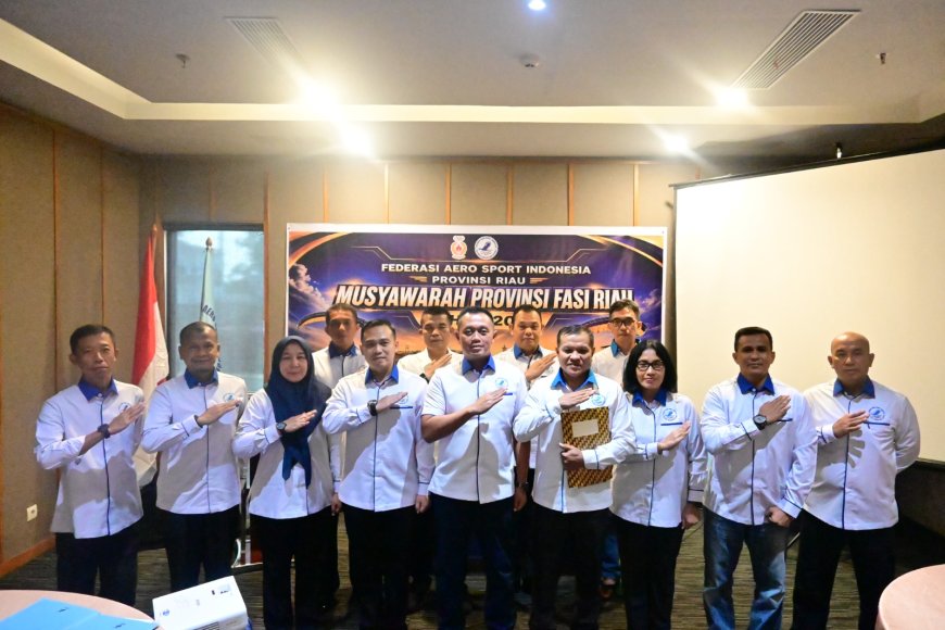 FASI Riau Gelar MUSPROV 2026, Perkuat Sinergi Menuju Prestasi Dirgantara