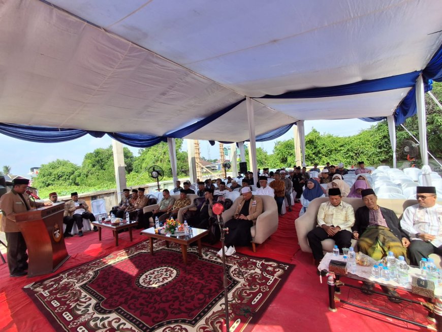Peletakan Batu Pertama Musholla IKMI Riau, Sekaligus Open Donasi Pembangunan