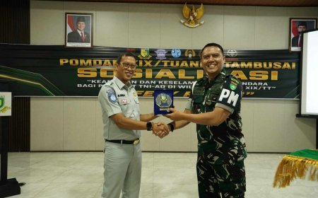 Jasa Raharja Riau Menjadi Narasumber Sosialisasi Safety Riding Di Pomdam XIX/Tuanku Tambusai