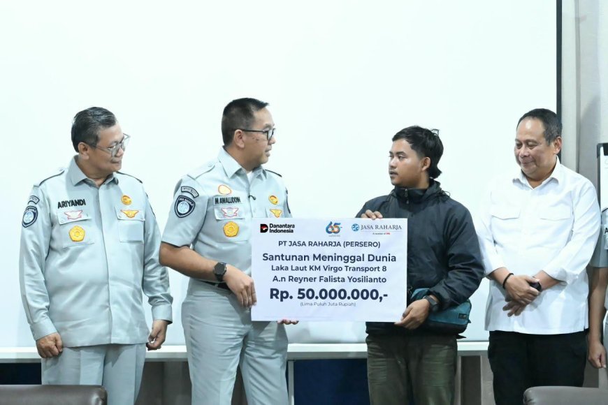 Korban KM Virgo Transport 8 Teridentifikasi, Jasa Raharja Serahkan Santunan Kurang dari 24 Jam 